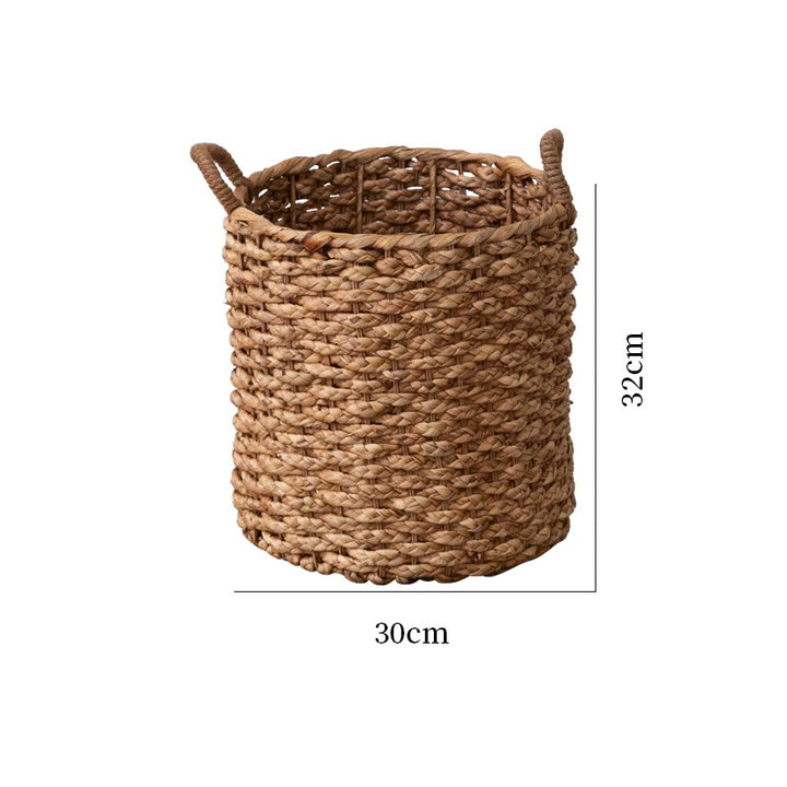 Round Woven Storage Bin Kalsten