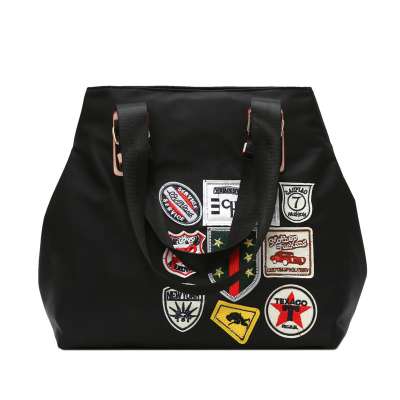 Fashionable Patchwork Tote Bag