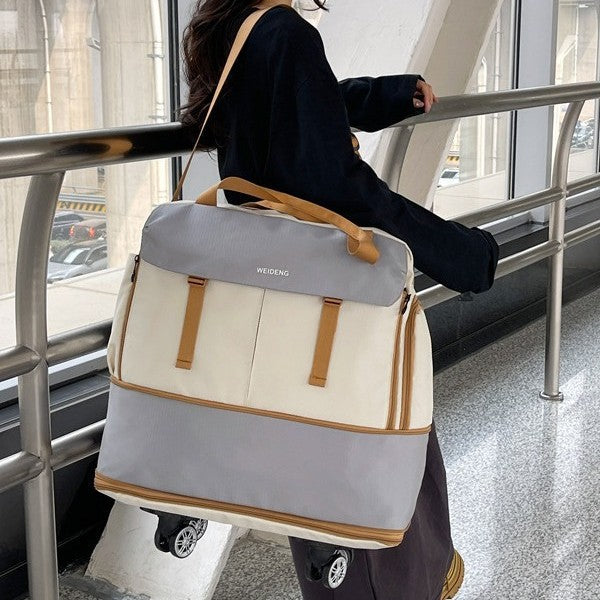 Rolling Multi-Functional Travel Duffle