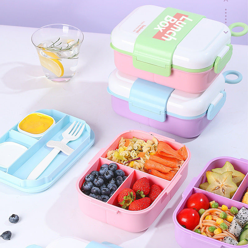 Multi-Layered Portable Lunch Container