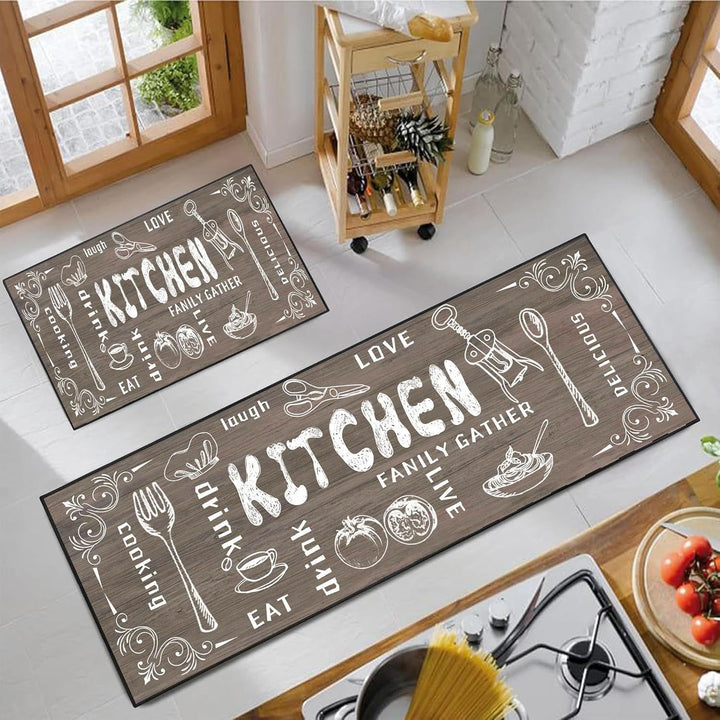Artistic Kitchen Floor Mat