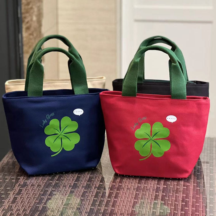 Cute Bear Print Lunch Tote Kalsten