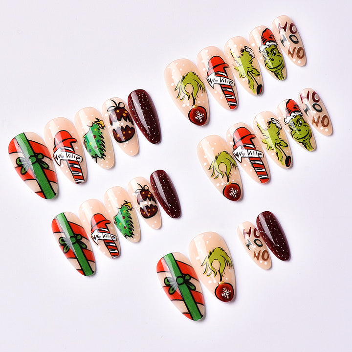 Holiday-Themed Nail Art