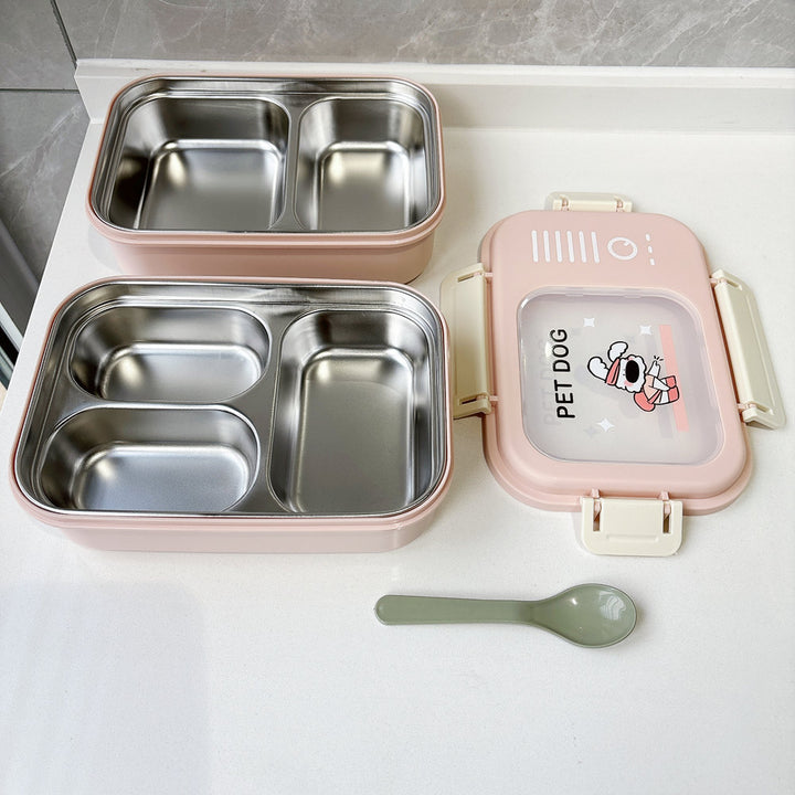 Multi-Compartment Pet Food Container