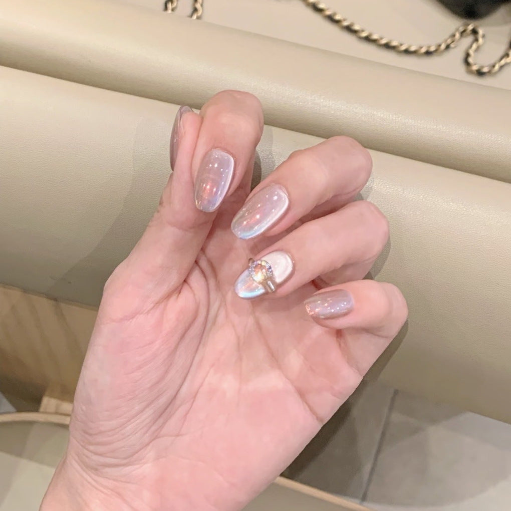 Elegant Press-On Nail Art Set