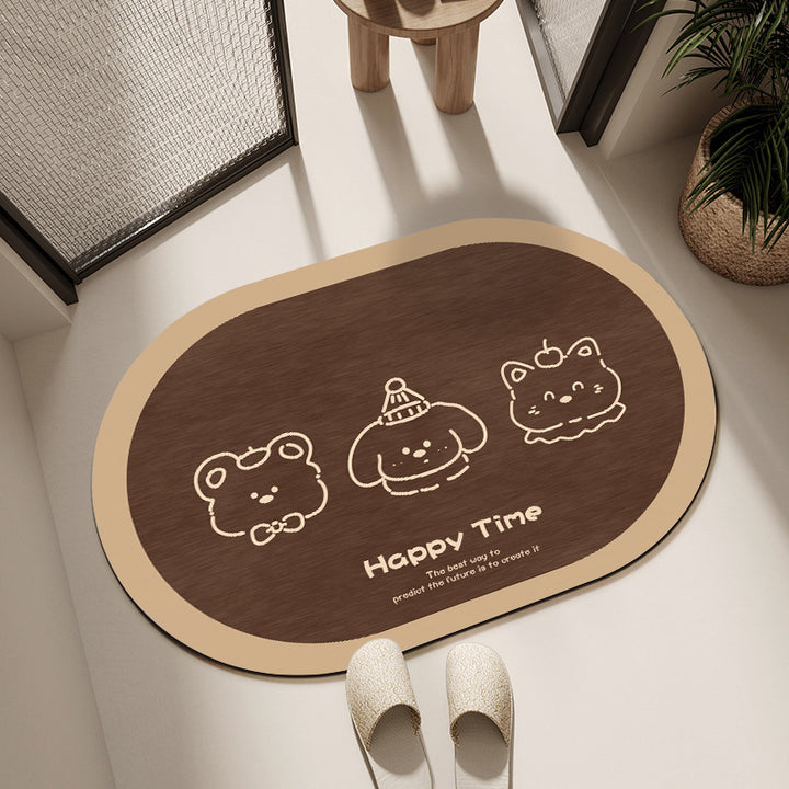Decorative Floor Mat Kalsten