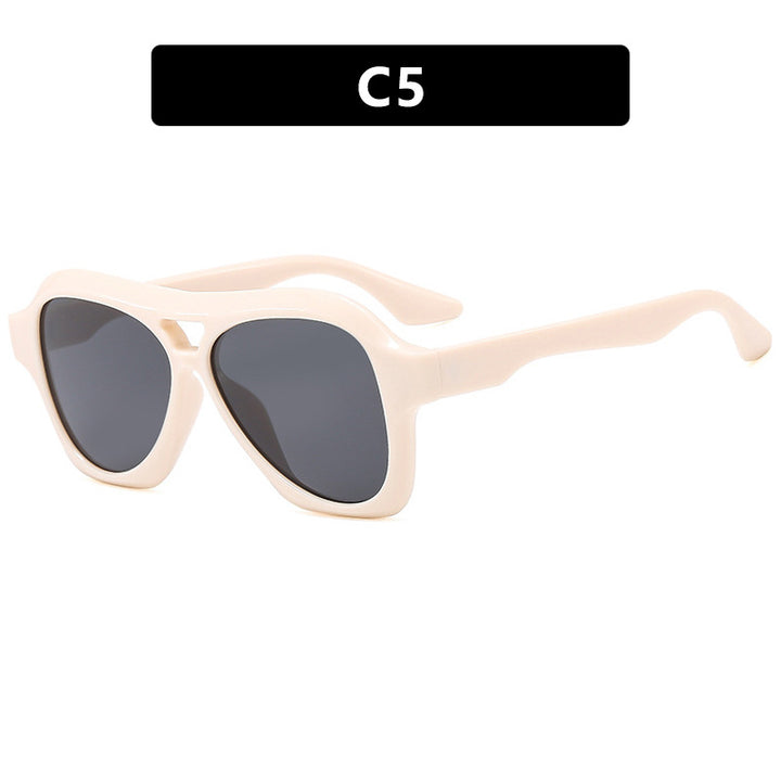 Women's fashionable sunglasses with unique design and protective UV filter Kalsten