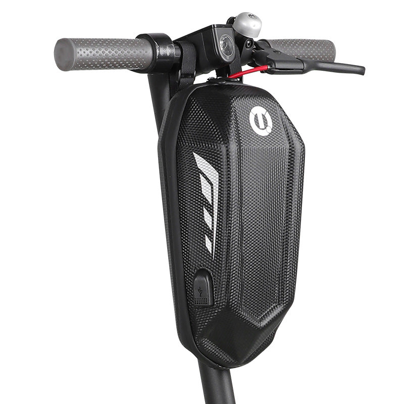 rigid front-mounted waterproof hard-shell storage bag for electric scooter Kalsten