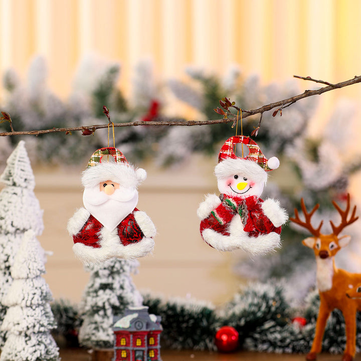 Plush Snowman Ornament Kalsten