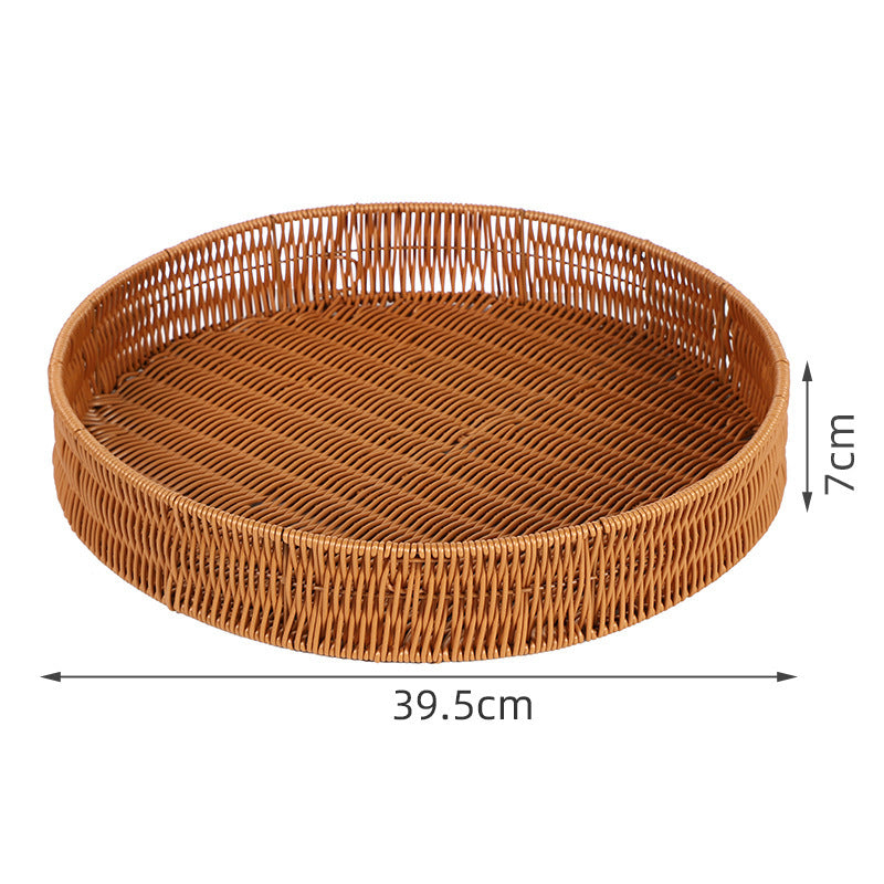 Stylish Wicker Serving Bowl Kalsten