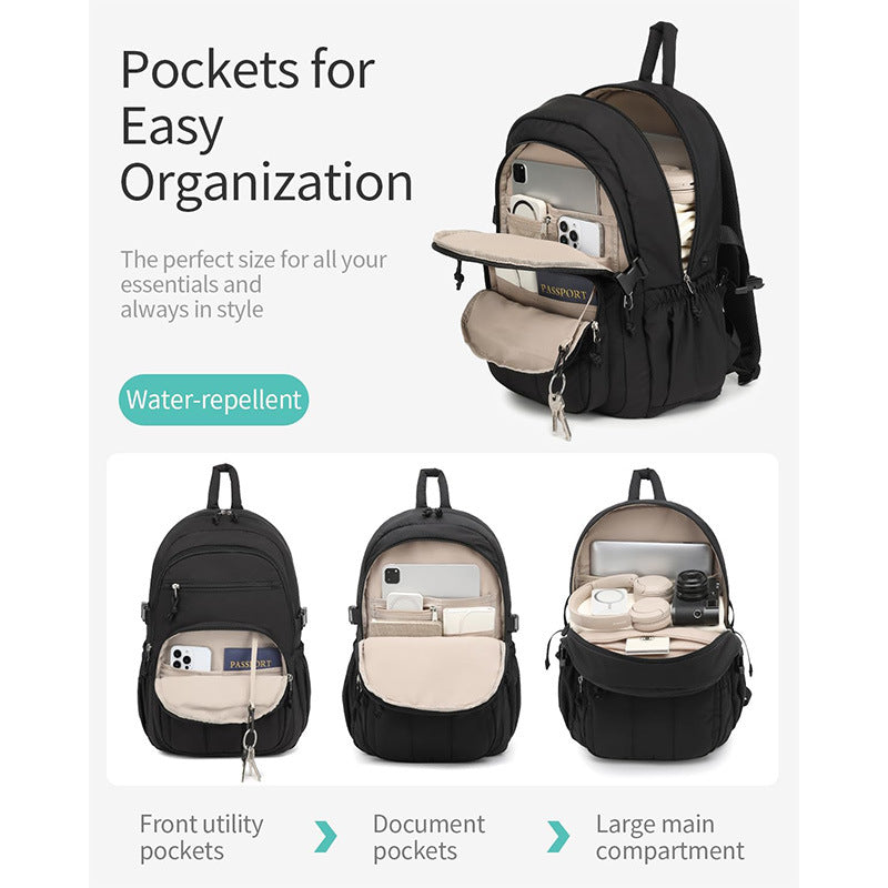 Versatile Travel Backpack with Insulated Drink Holder Kalsten