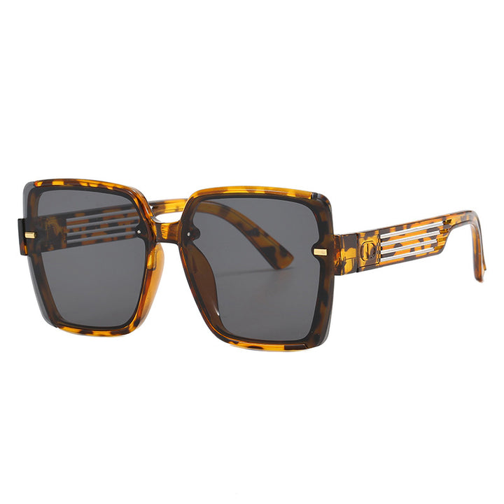 Women's square sunglasses with trendy geometric design Kalsten