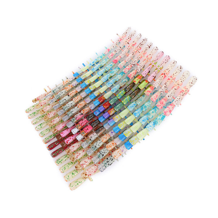 Artificial nails in creative drop design Kalsten