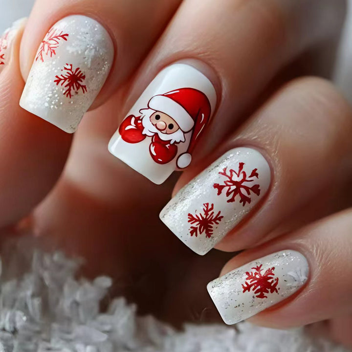 Festive Holiday Themed Nail Art Kalsten