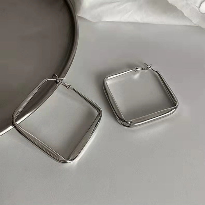 Square Earrings Made of High-Quality Stainless Steel Kalsten