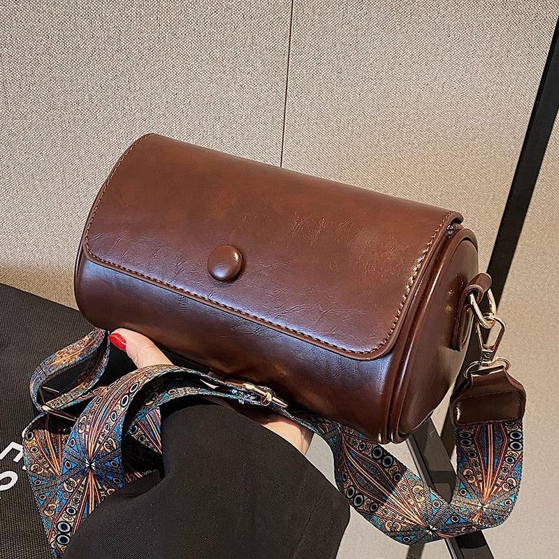 Retro Leather Crossbody Bag Kalsten