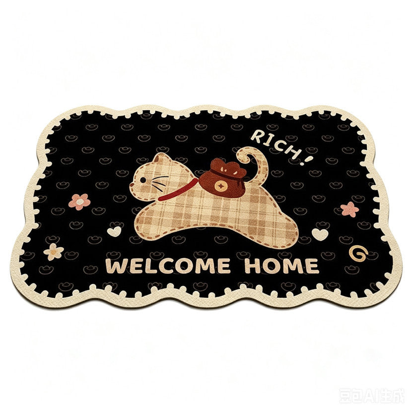 Cute Cartoon-Themed Area Mat