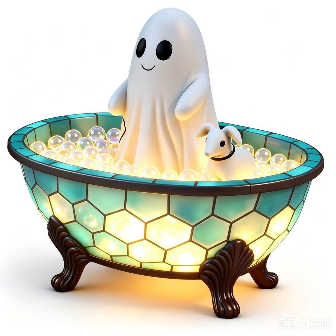 Decorative Ghost Bath Figurine Kalsten