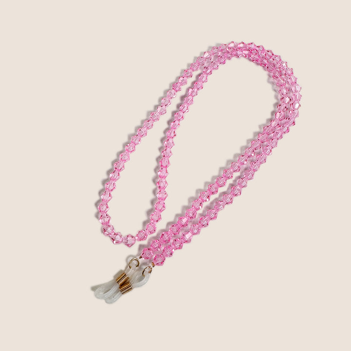 Beaded Eyewear Chain with Clear Tips Kalsten