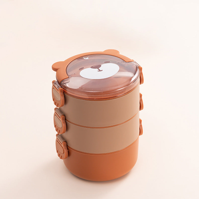Cute Animal-Themed Food Storage Bowl