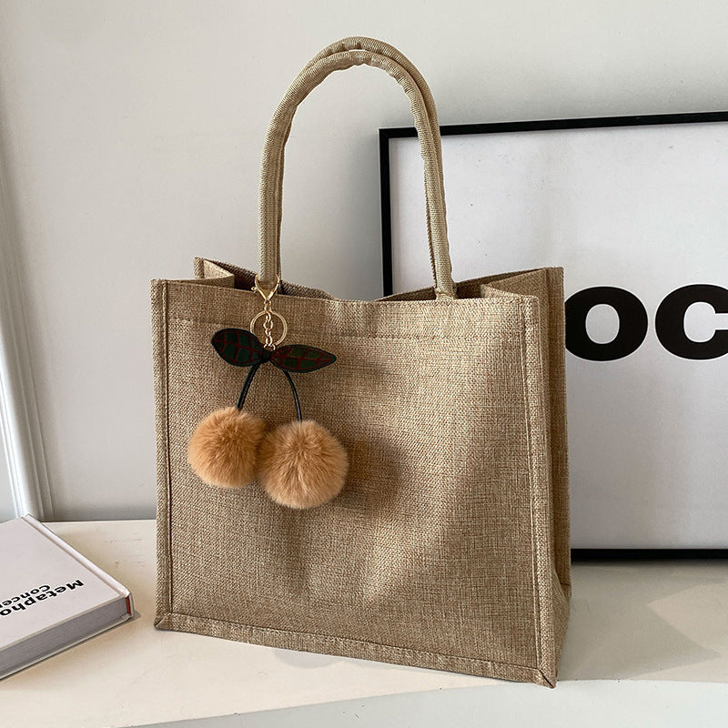 Eco-Friendly Jute Tote Bag
