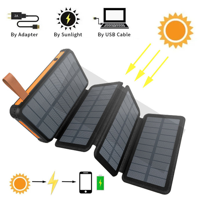 High-performance solar power bank with multi-charging options Kalsten