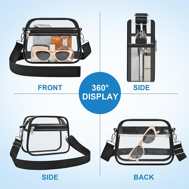 Practical Transparent Shoulder Bag Kalsten