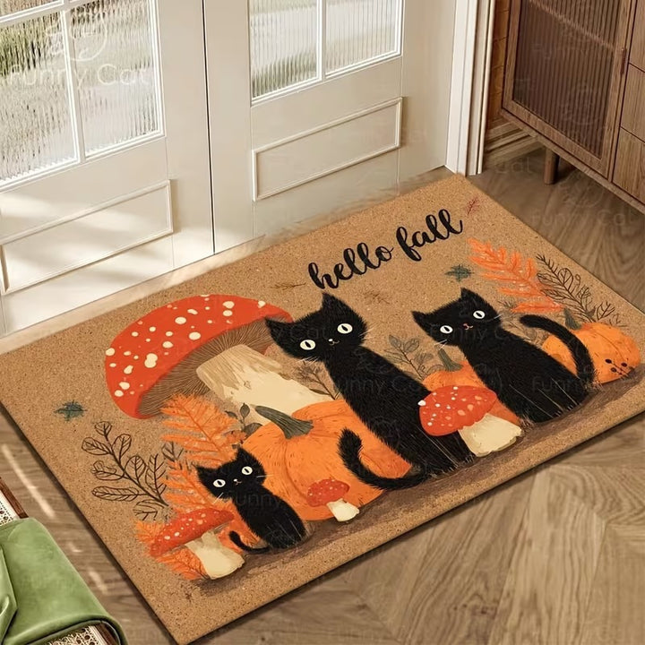 Halloween-Themed Doormat