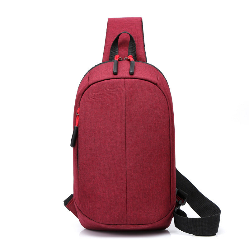 Sling backpack with breathable back and practical compartments Kalsten