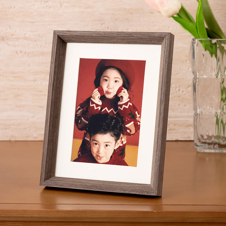 Elegant Natural Wood Photo Frame