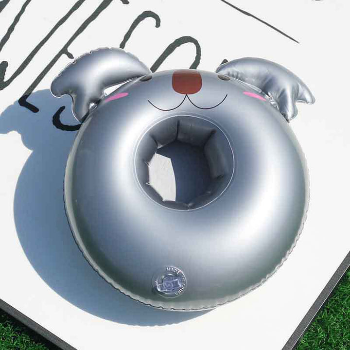 Ladies Inflatable Swimming Ring with Floral Design Kalsten