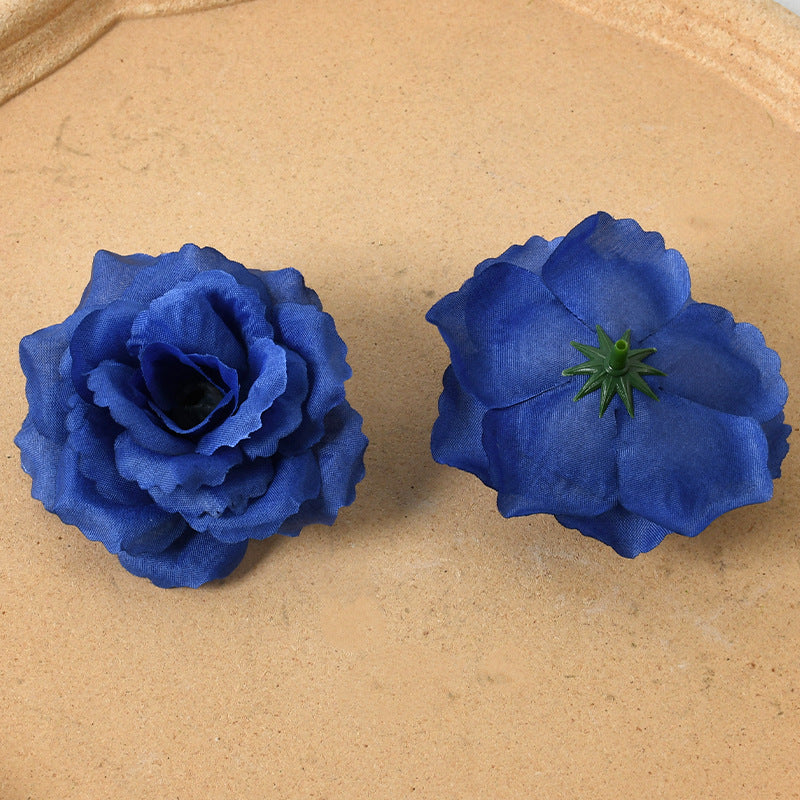Elegant Fabric Flower Hair Clips
