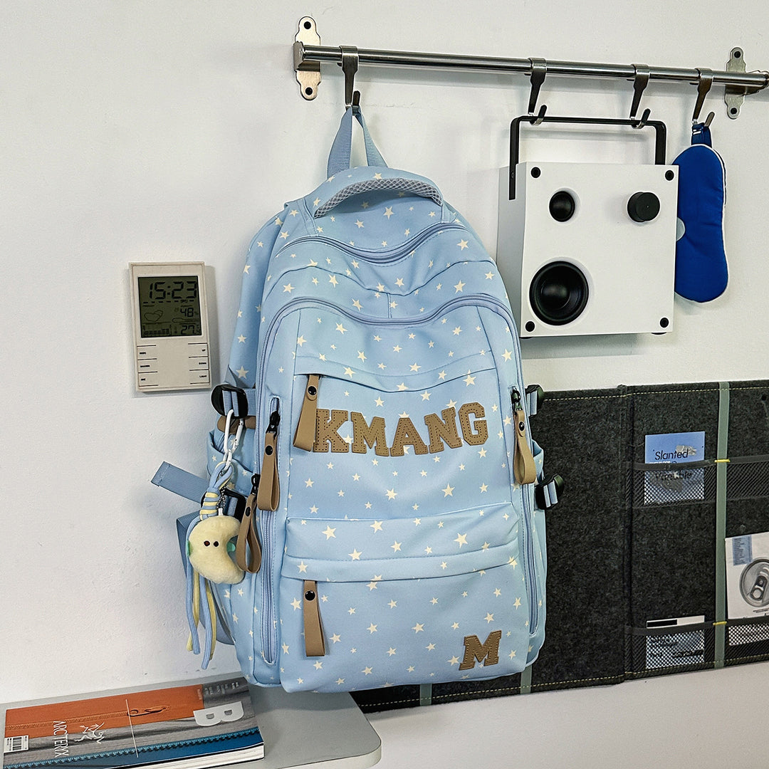 Trendy Star-Patterned Backpack Kalsten