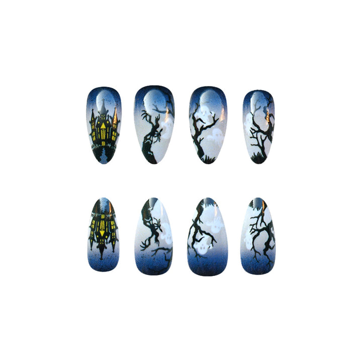 Halloween Theme Nail Art