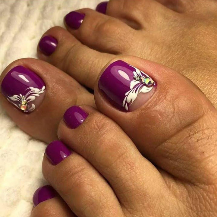 Trendy Toenail Art Kalsten