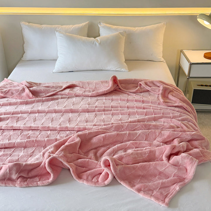 Plush Fleece Throw Blanket