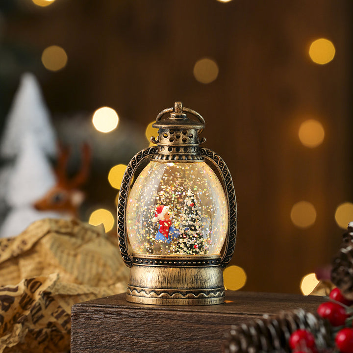 Decorative LED Snow Globe Lantern Kalsten