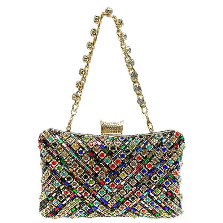 Elegant Bejeweled Evening Clutch