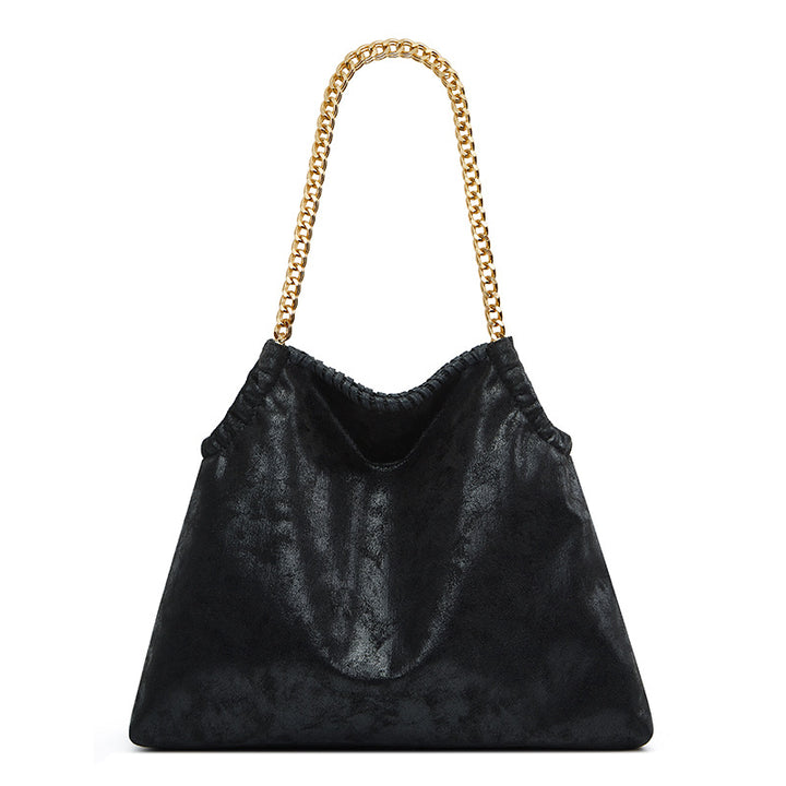 Chic Textured Handheld Tote Bag