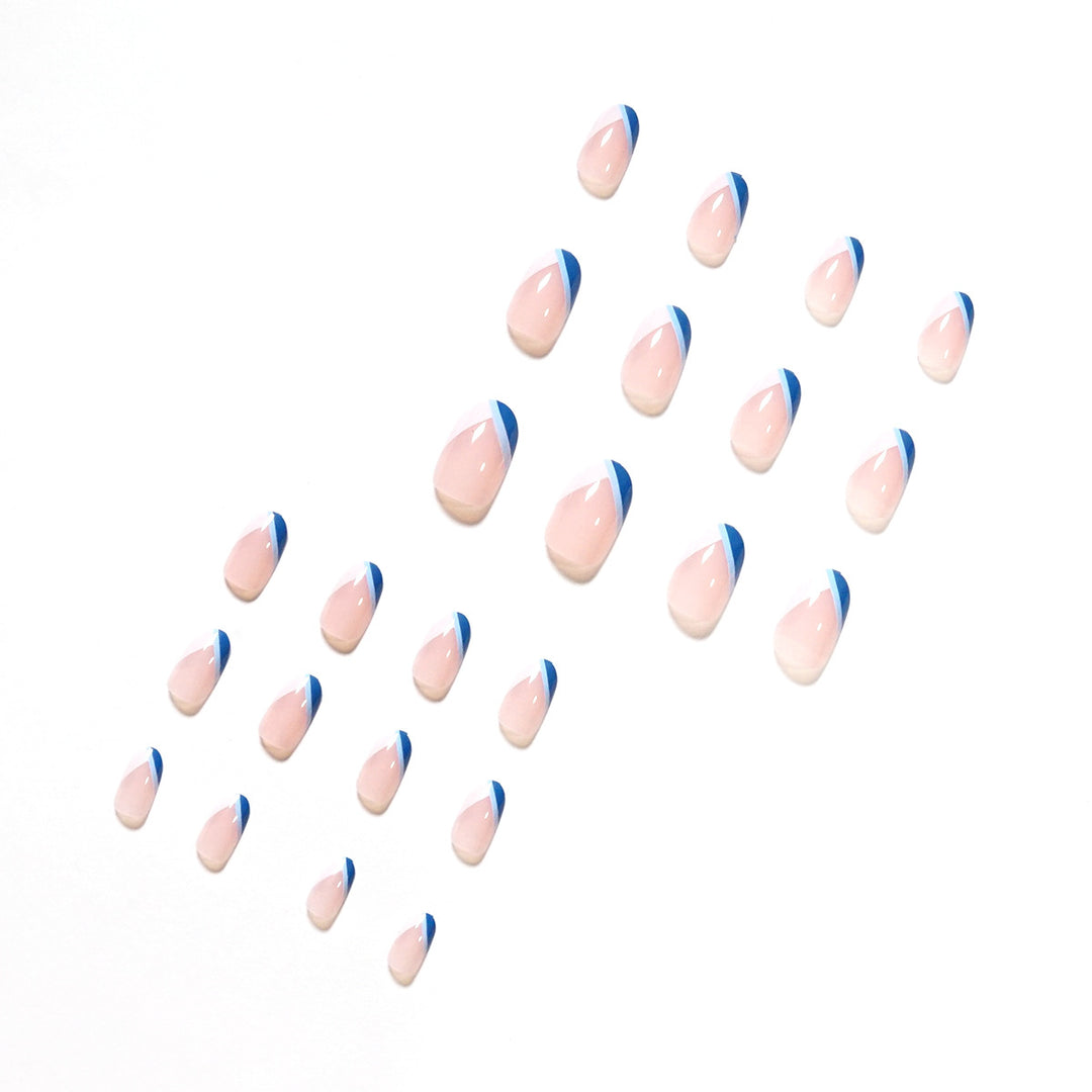Artful Nail Art with Elegant Tips and Geometric Accents Kalsten