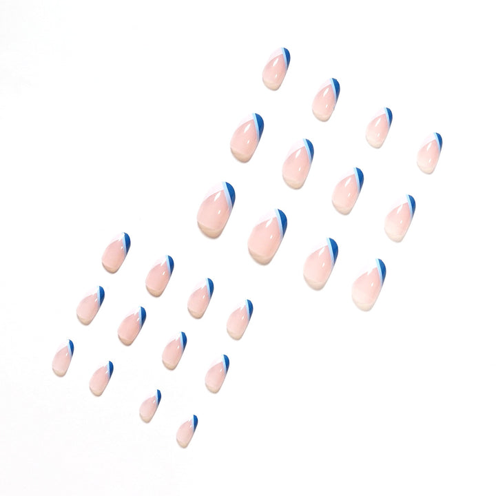 Artful Nail Art with Elegant Tips and Geometric Accents Kalsten