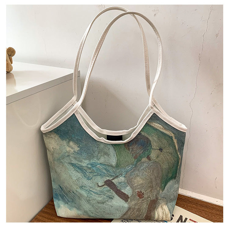 Artistic Print Tote Bag