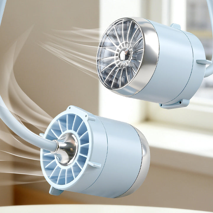 Unisex Portable Neck Fan with Flexible Speed Control Kalsten