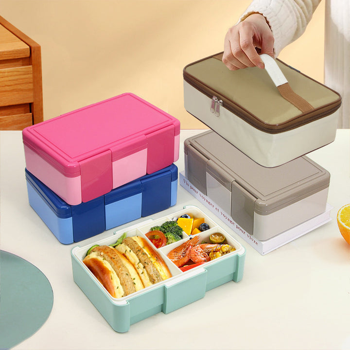 Insulated Multi-Compartment Food Storage Container