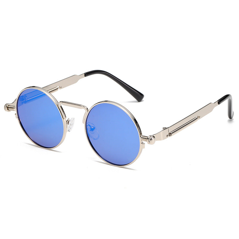 Women's fashionable round sunglasses with precise metal frame Kalsten