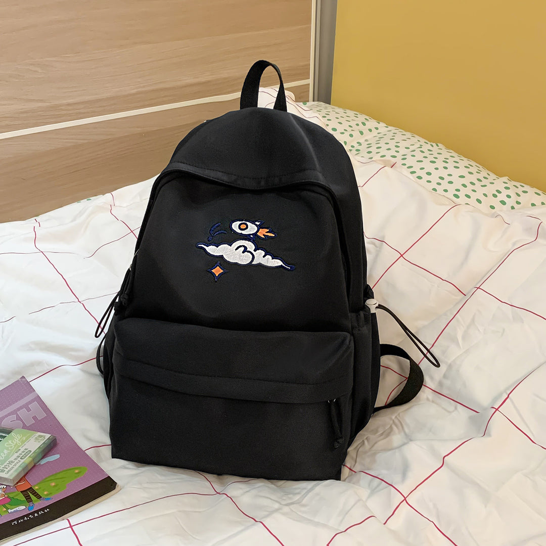 Trendy Embroidered Backpack Kalsten