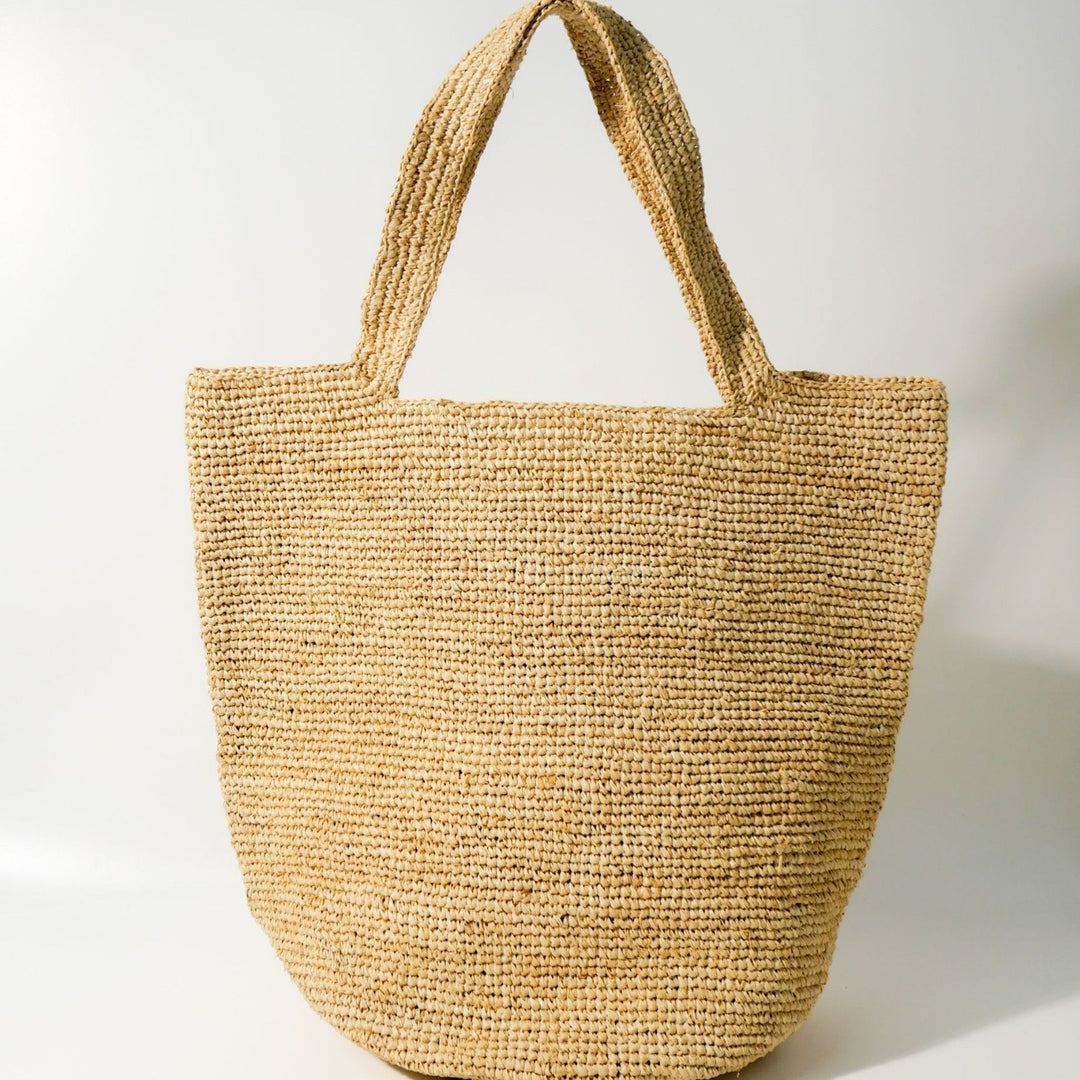 Handmade Straw Tote Kalsten