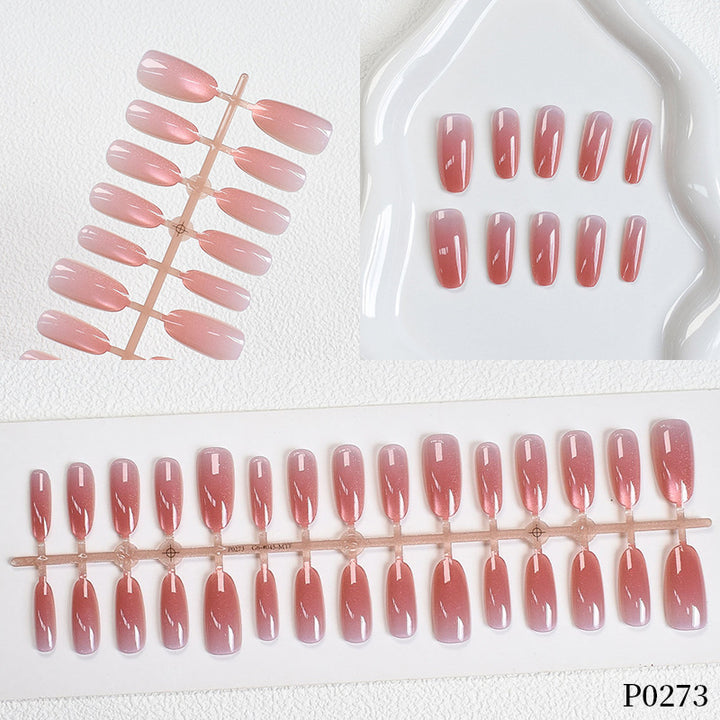 Ombre Glitter Press-On Nails Kalsten