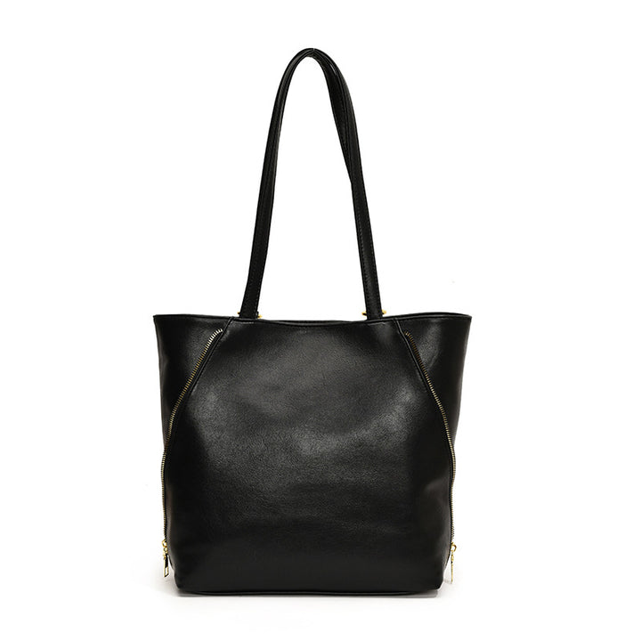 Elegant Faux Leather Tote Bag Kalsten