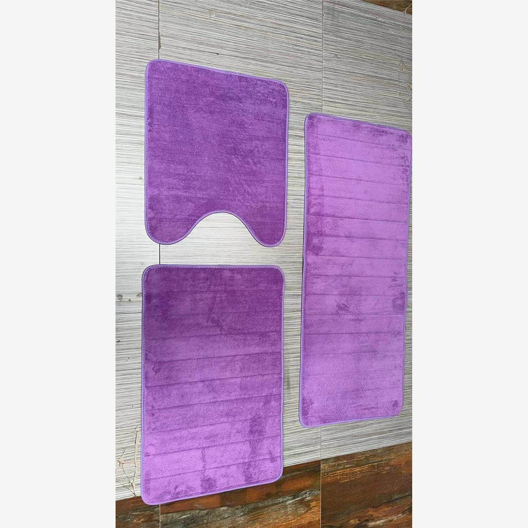 Non-Slip Bathroom Mat Set